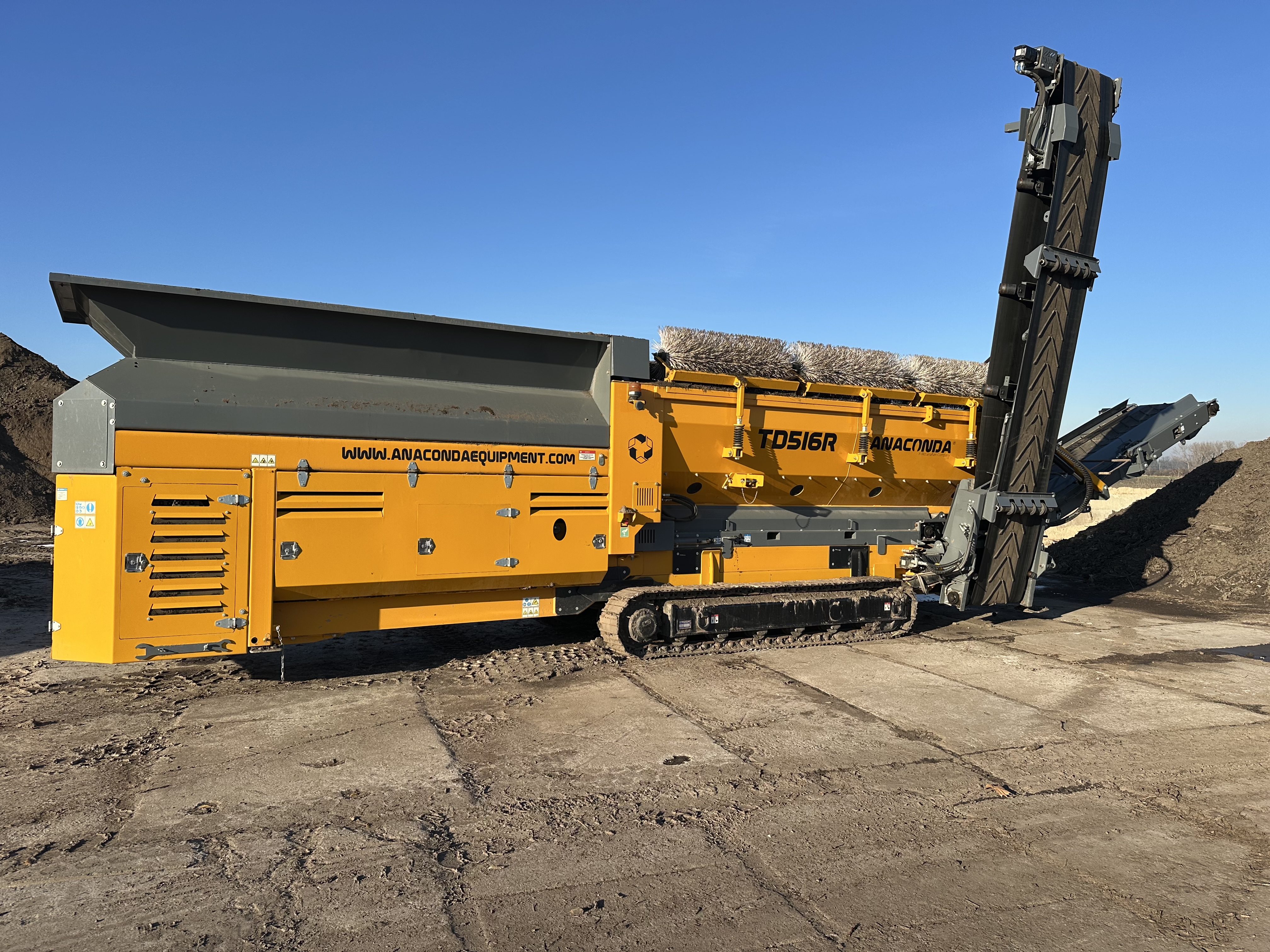 Bubnový třídič TD 516 R